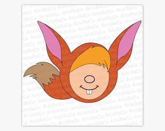 Peter Pan Lost Boys Slightly Fox Mickey Mouse Ears Digital Descargar SVG