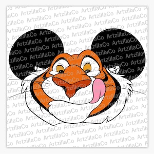 Aladdin - Raja Tiger - Princess Jasmine - Digital Download SVG