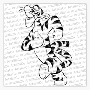 Winnie Pooh | Tigger - Digital Download SVG