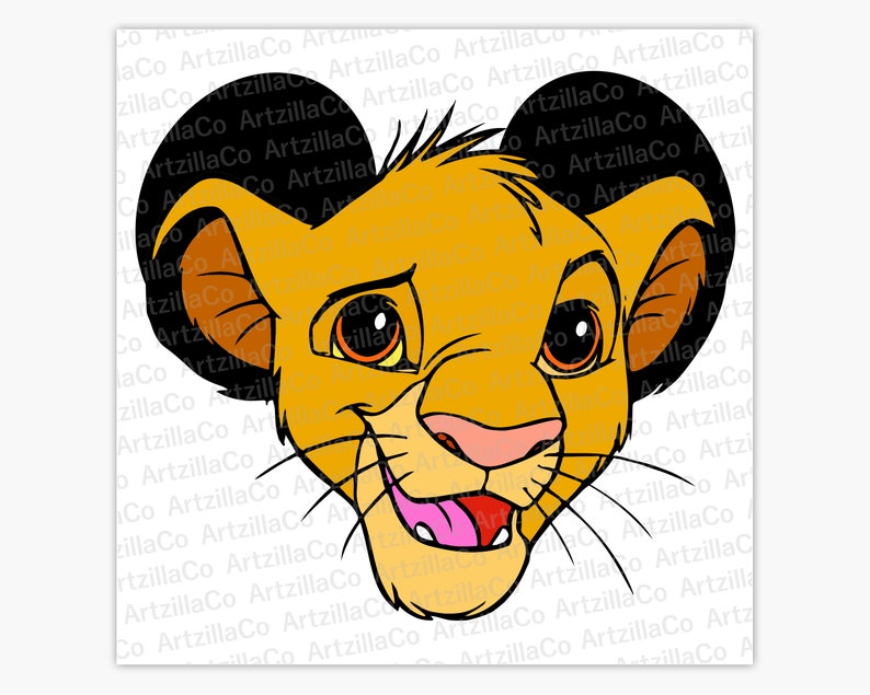 Free Free 140 Lion King Mickey Head Svg SVG PNG EPS DXF File