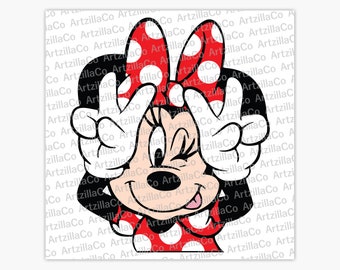 Minnie Maus - Digital Download SVG