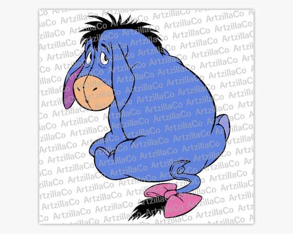 Winnie Pooh Eeyore Digital Download SVG - Etsy