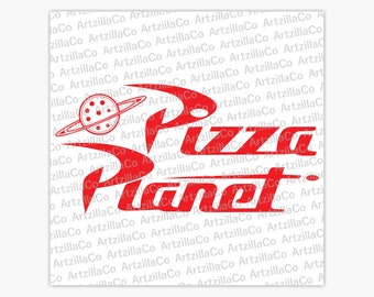 Toy Story - Pizza Planet - Digital Download SVG