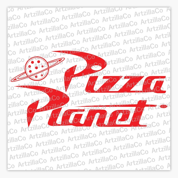 Toy Story - Pizza Planet - Digital Download SVG