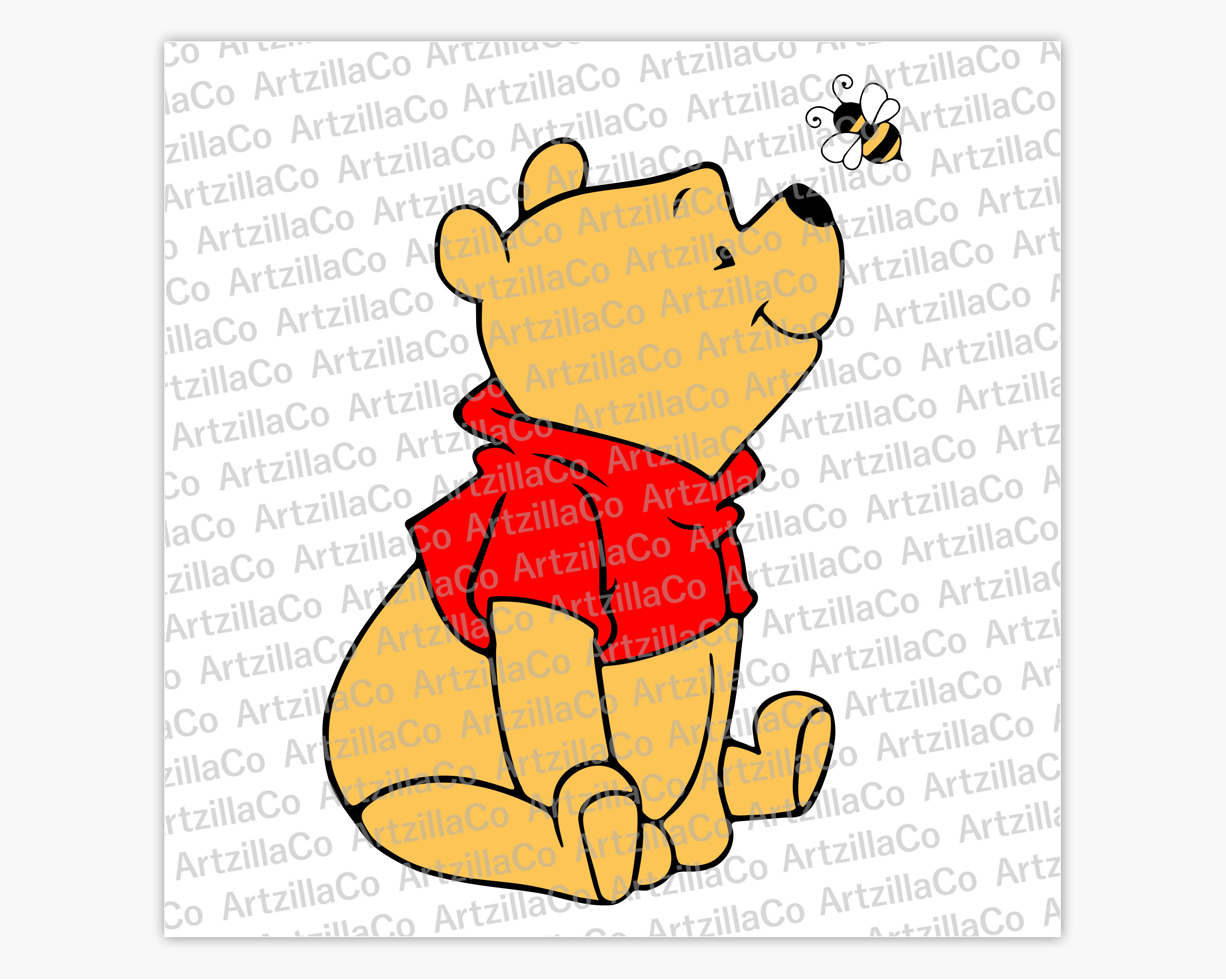 なな☆pooh【プロフ必読して下さい】ページ くまのプーさん | ビー - デジタルダウンロード SVG - Etsy 日本