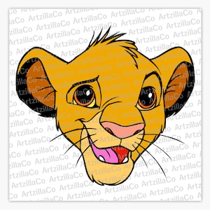 Lion King Simba - Hakuna Matata Digital Download SVG