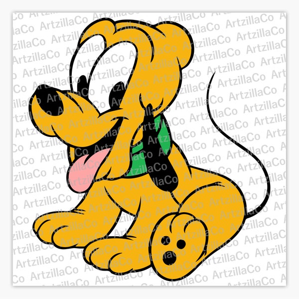 Pluto Baby - WDW kids - Digital Download SVG