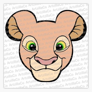 Nala Lion King Mickey Ears - Animal Kingdom - Digital Download SVG