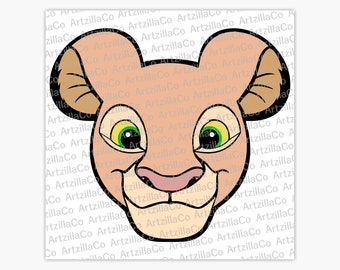 Nala Lion King Mickey Ears - Animal Kingdom - Digital Download SVG