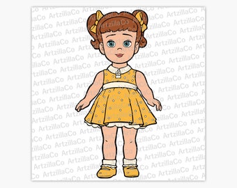 Toy Story 4 - Gabby Gabby - Pizza Planet - Digital Download SVG