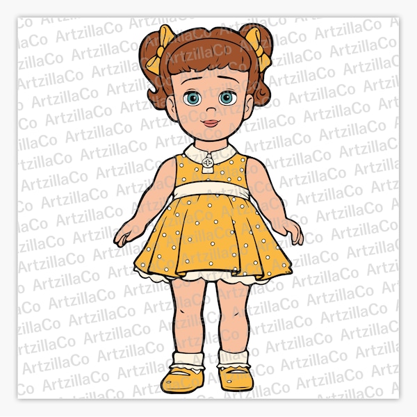 Toy Story 4 - Gabby Gabby - Pizza Planet - Digital Download SVG