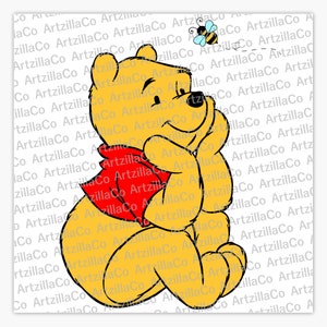 Winnie Pooh | Bee - Digital Download SVG