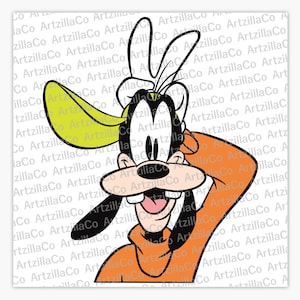 Goofy - Digital Download SVG
