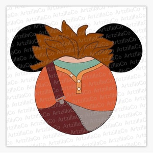 Wreck-it Ralph Mickey Mouse Ears - Digital Download SVG