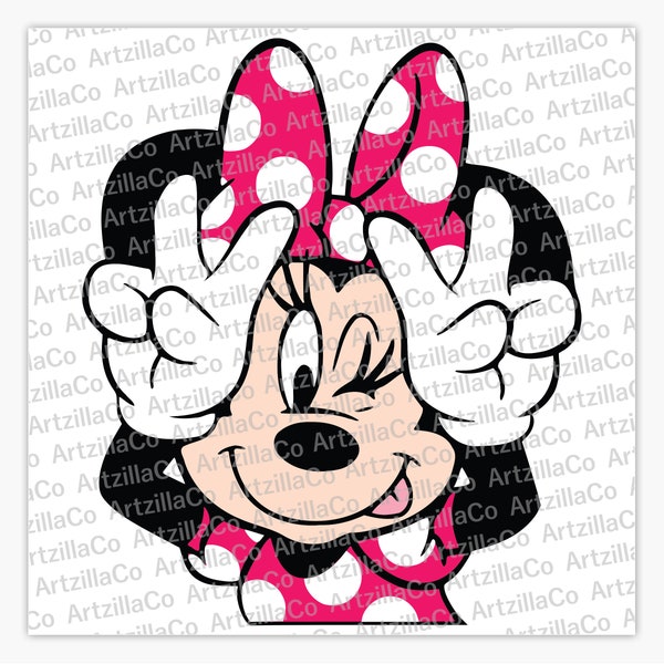 Minnie Mouse - Digital Download SVG