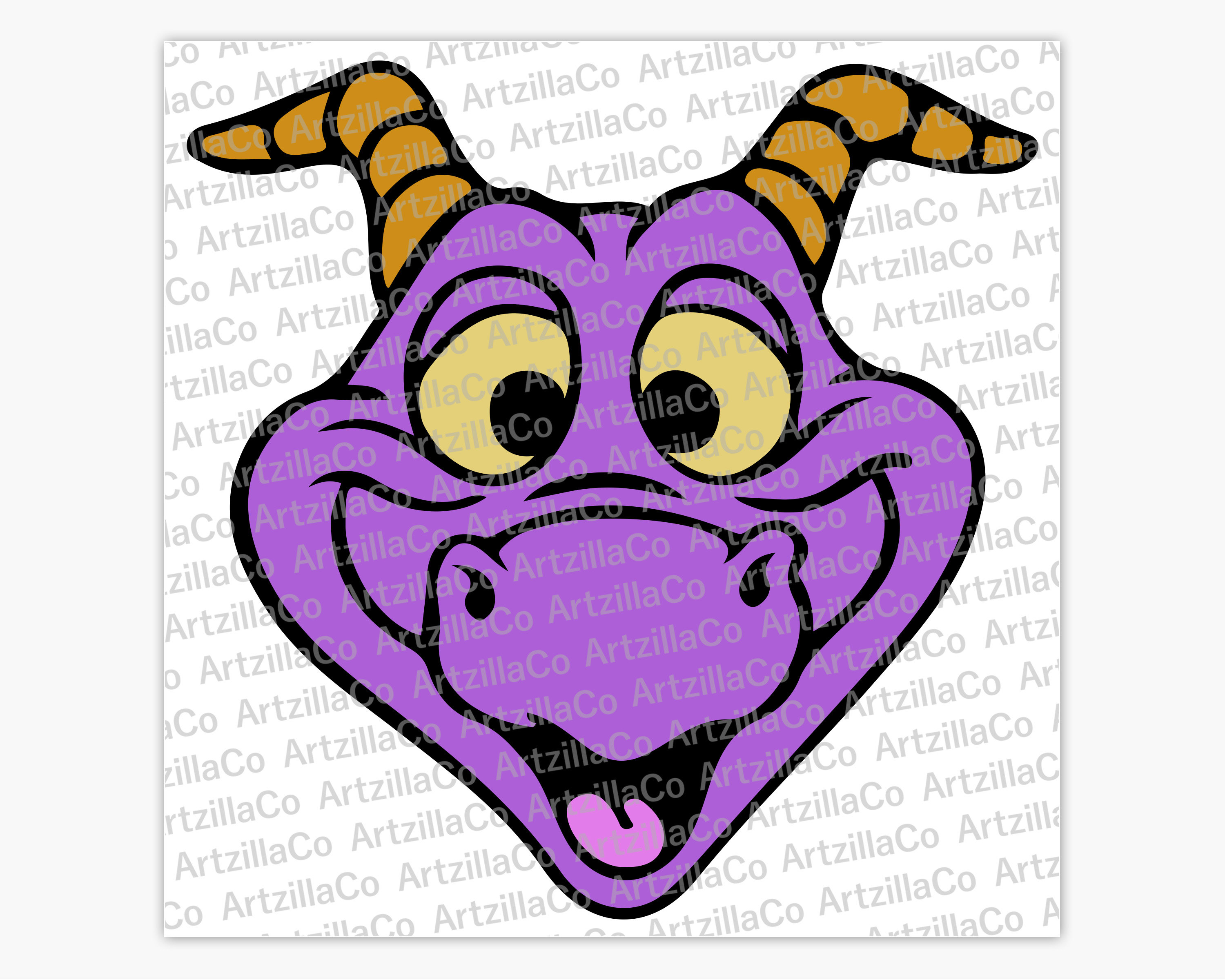 Figment - Purple Dragon - Epcot - Digital Download SVG - Etsy