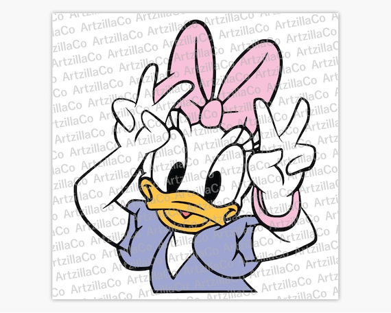 Daisy Duck sketch Poster by Paulette B Wright  Fine Art America