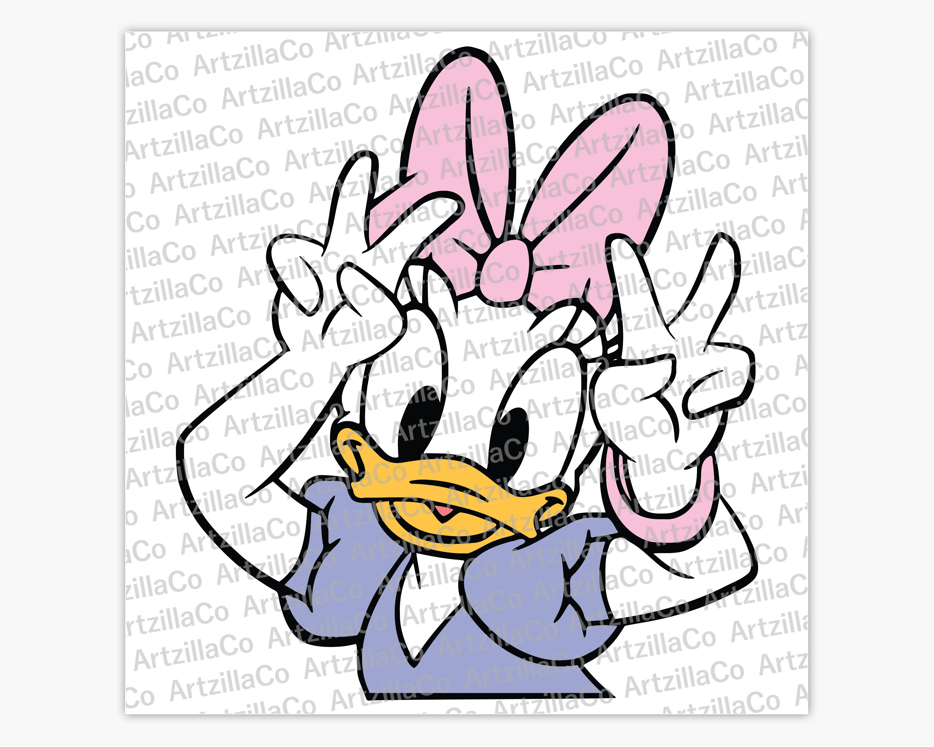 新品★デイジーダック Daisy Duck アヒル デイジー ダック 油絵風 絵 楽天市場】【取寄せ】 ディズニー US公式商品 デイジーダック