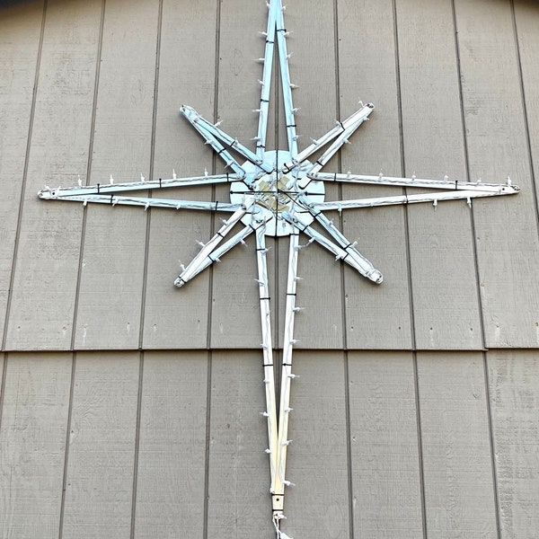 6' Christmas Star Base: (Part 1 of 2) - You must also order the 6' Star Rays to complete your Star order, (Part 2 of 2)