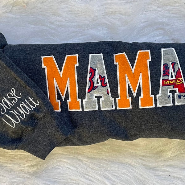 Embroidered with baby clothing, personalized sweater, baby outfit, appliqué, keepsake, gift for mom, nana, dad, Grammy, clothing, baby