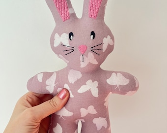 Memory bunny from clothing, Handmade bunny, bunny from loved one's clothing, Fast turn around, gift for fam, keepsake, personalized