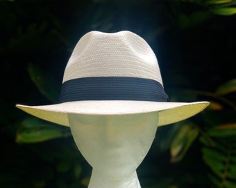 Panama hat, straw hat, natural color hat, hats for men, hats for women, fashion hat, summer sun hat, beach hat, handmade hat, wide brim hat