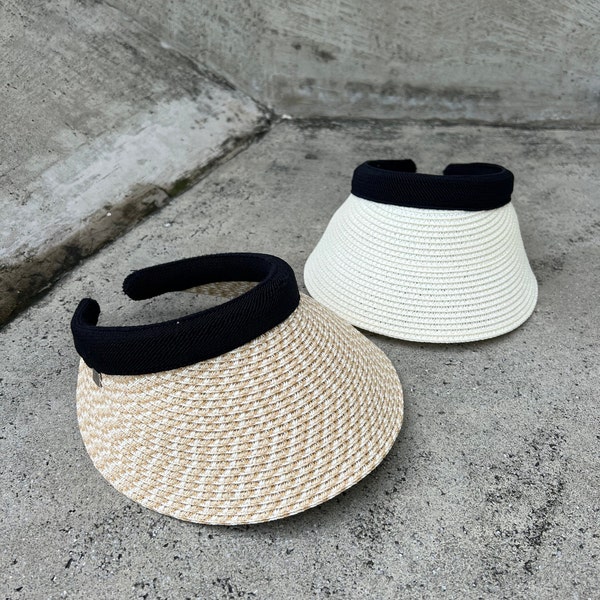 Sun visor, Visor, clip on visor, Sun visors, sport visor, visor for women’s, fashion visor, medium brim sun visor, summer hat, sun visor hat
