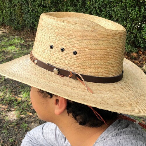 Palm Hat Stiff Hat Wide Brim Hat Boater 