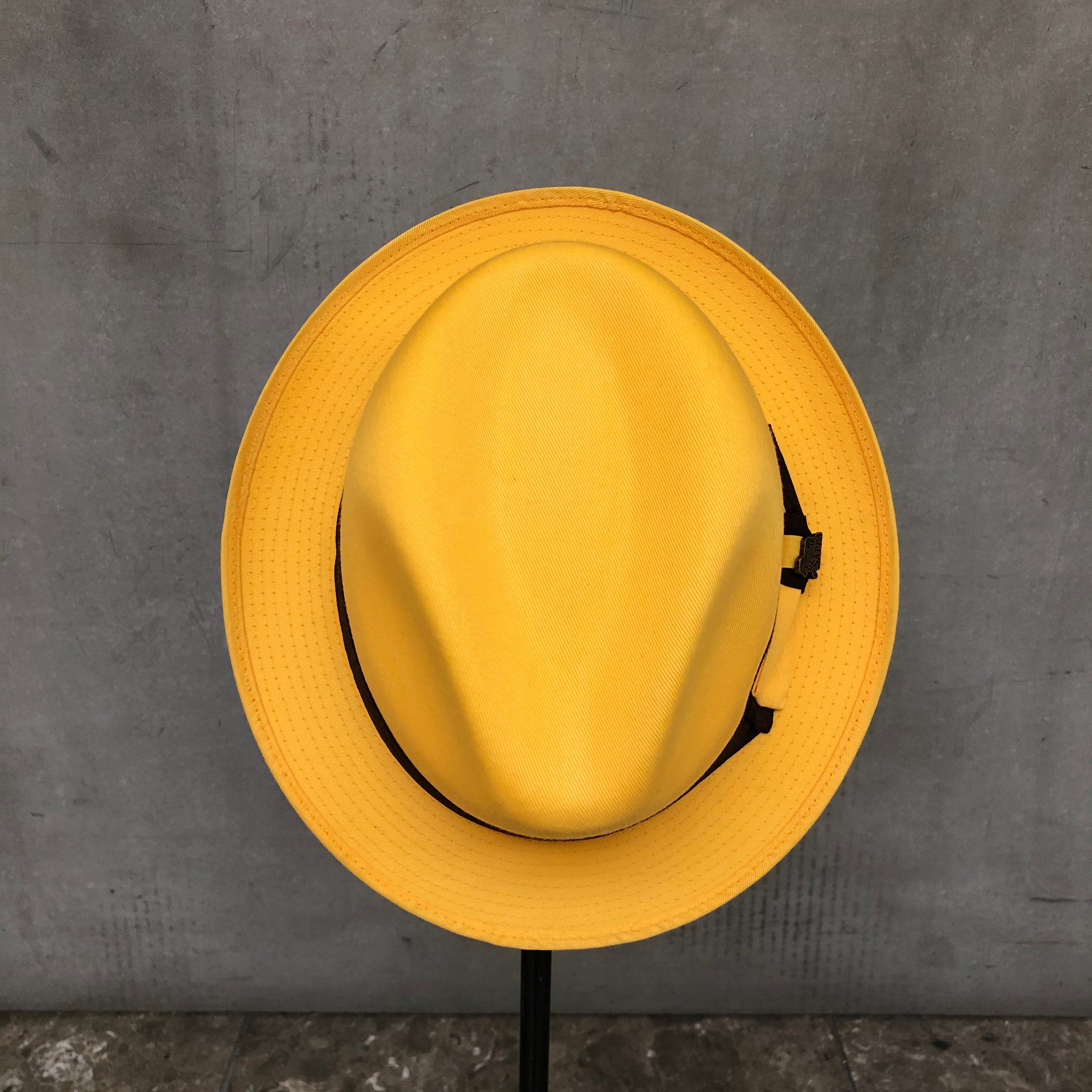 Yellow Fedora hat fedora for men fedora for women hat for Etsy