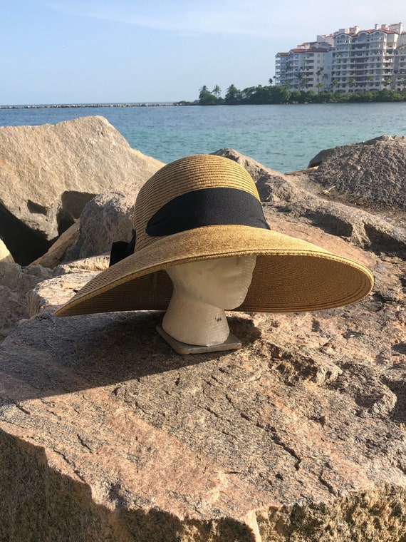 Wide Brim Hat, Sun Hat With Large Brim, Fashion Hat, Summer Hat, Beach Hat,  Hat for Woman, Dress Hat, Sun Hat, Trending Hat, Hat With Bow -  Canada