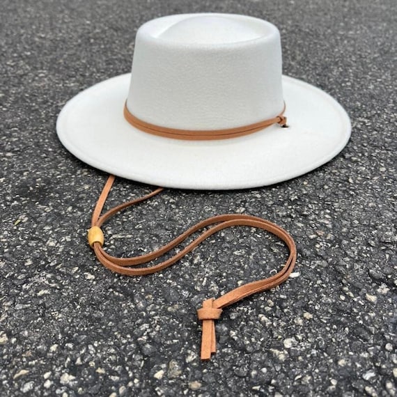 Boater Hat With Strap Bolero Hat Wide 