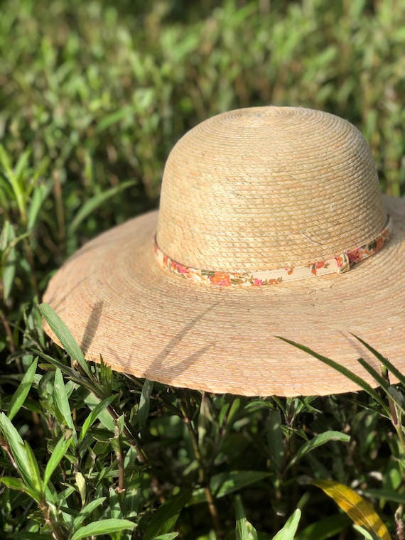 Palm Hat, Wide Brim Hat Women, Outdoor Hat for Women, Gardening