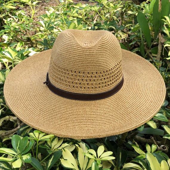 Sombrero estilo panamá, sombrero de paja, sombreros para hombre