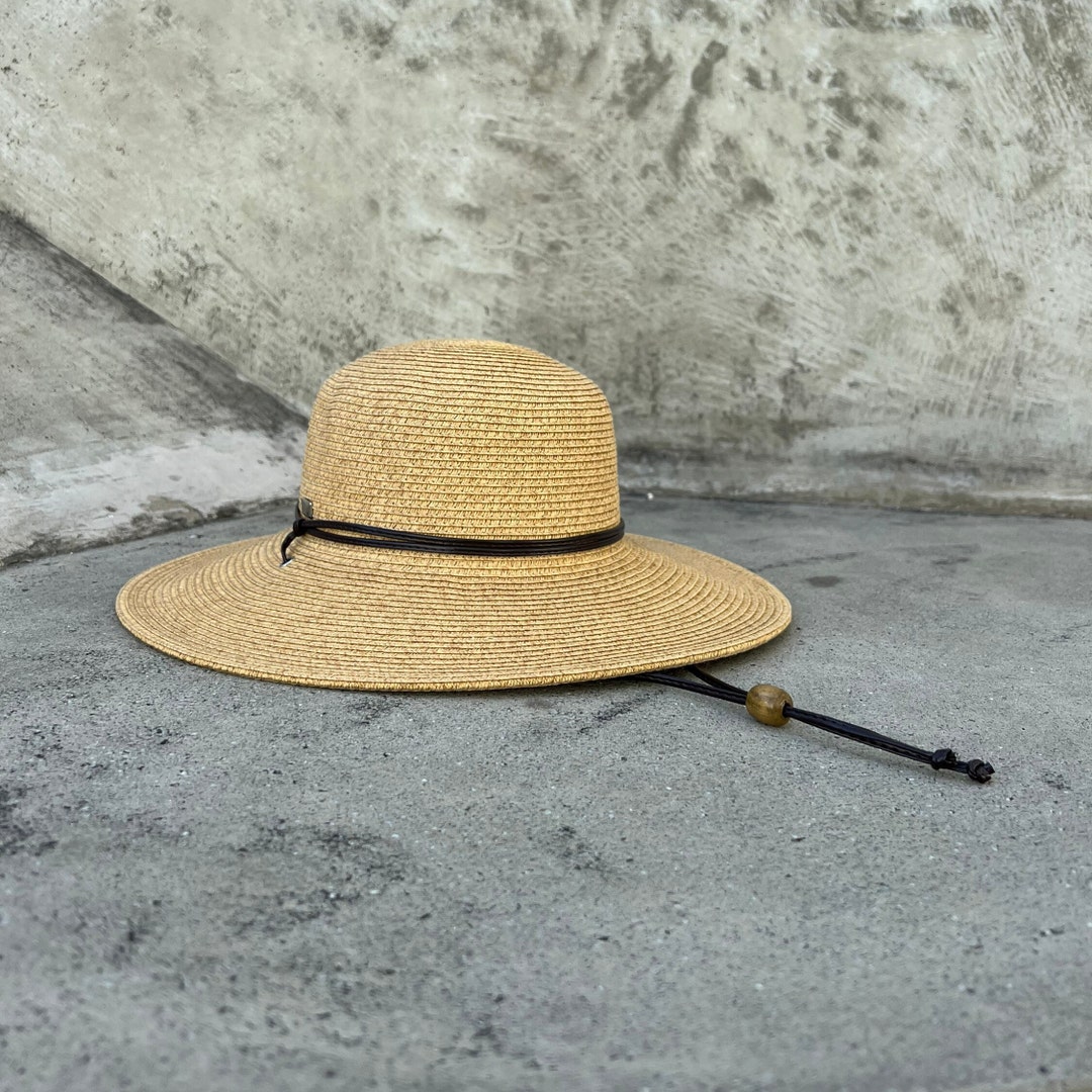 Wide Brim Hat, Hat With Chin Cord, Summer Hat, Hat for Women, Oversized Hat, Wide Brim Hat, Sun