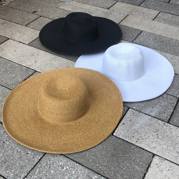 Oversized Sun Hat Floppy Straw Hat 