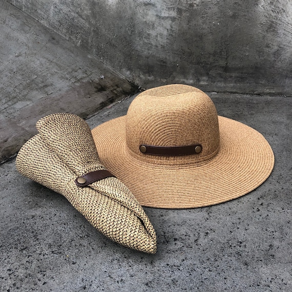 Wide Brim Hat Women Foldable Hat Packable Hat Fashion Hat