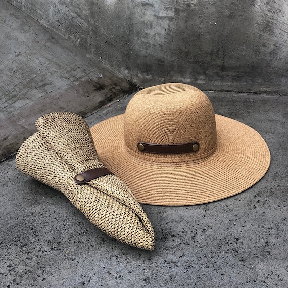 Straw Hat Wide Brim Hat Beach Hat Sun Hat Summer Hat 