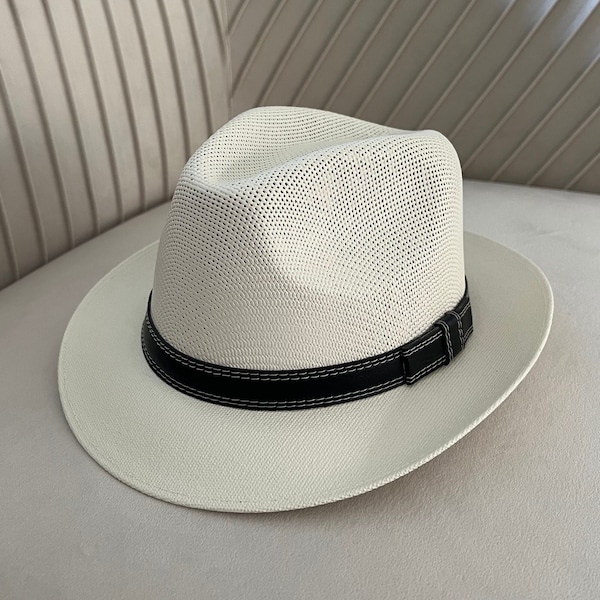 Fedora hat, sturdy fedora, classic fit fedora, jazz hat, fedora short brim hat, unisex hat, hat for men, women hat