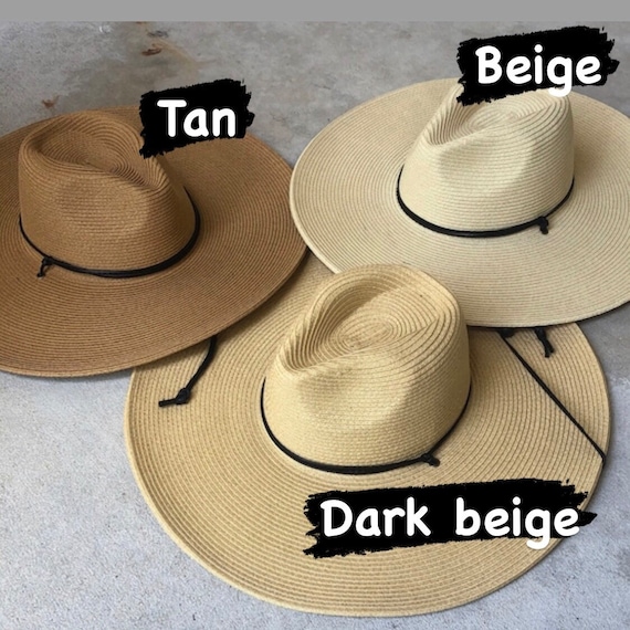 Wide Brim Hat, Oversized Hat, Hat With Chin Strap, Summer Hat, Beach Hat,  Women Hat, Hat for Men, Outdoor Hat, Sun Hat, Gardening Hat Safari -   Norway
