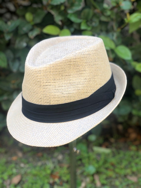 Fedora hat classic fit fedora jazz hat fedora short brim Etsy