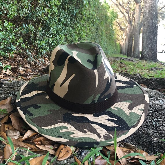 Camo Hat Outdoor Hat Hiking Hat Sun Hat 