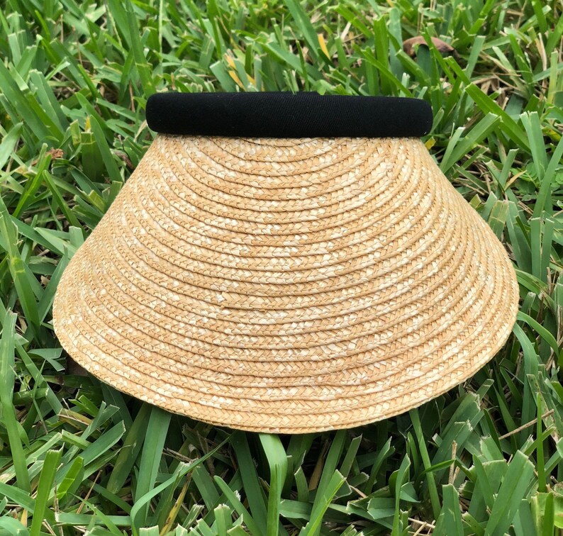 Straw Visor Visor Clip on Visor Sun Visors Sport Visor Etsy