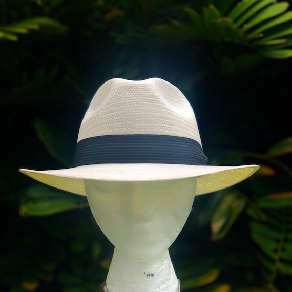 Sombrero panamá, sombrero de paja, sombrero color natural, sombreros para  hombre, sombreros para mujer, sombrero de