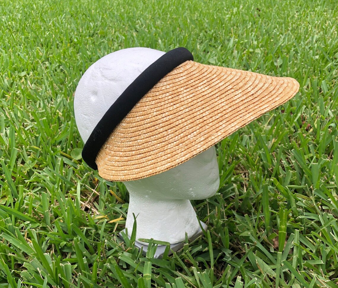 Straw visor Visor clip on visor Sun visors sport visor Etsy