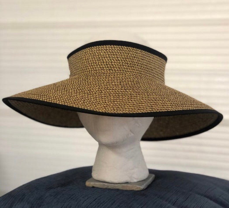 Visor Hat for Women Foldable Rollup Visor Wide Brim Visor Etsy