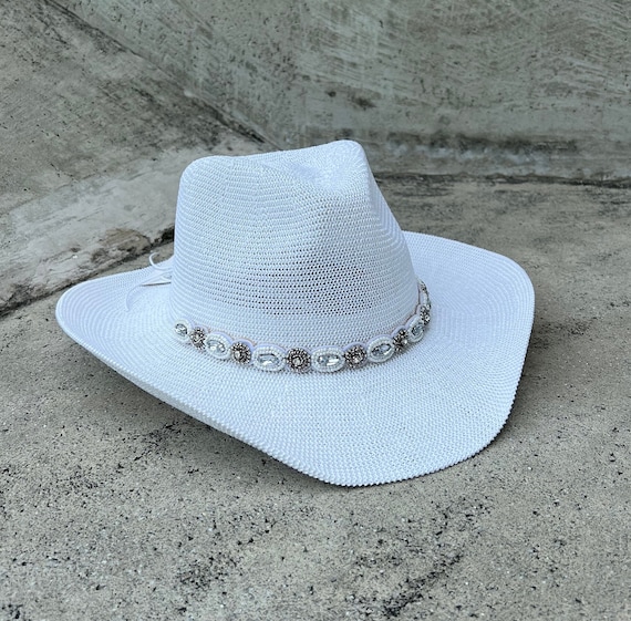 White Cowboy Hat Women, Cowboy Hat, Country Hat, Western Hat