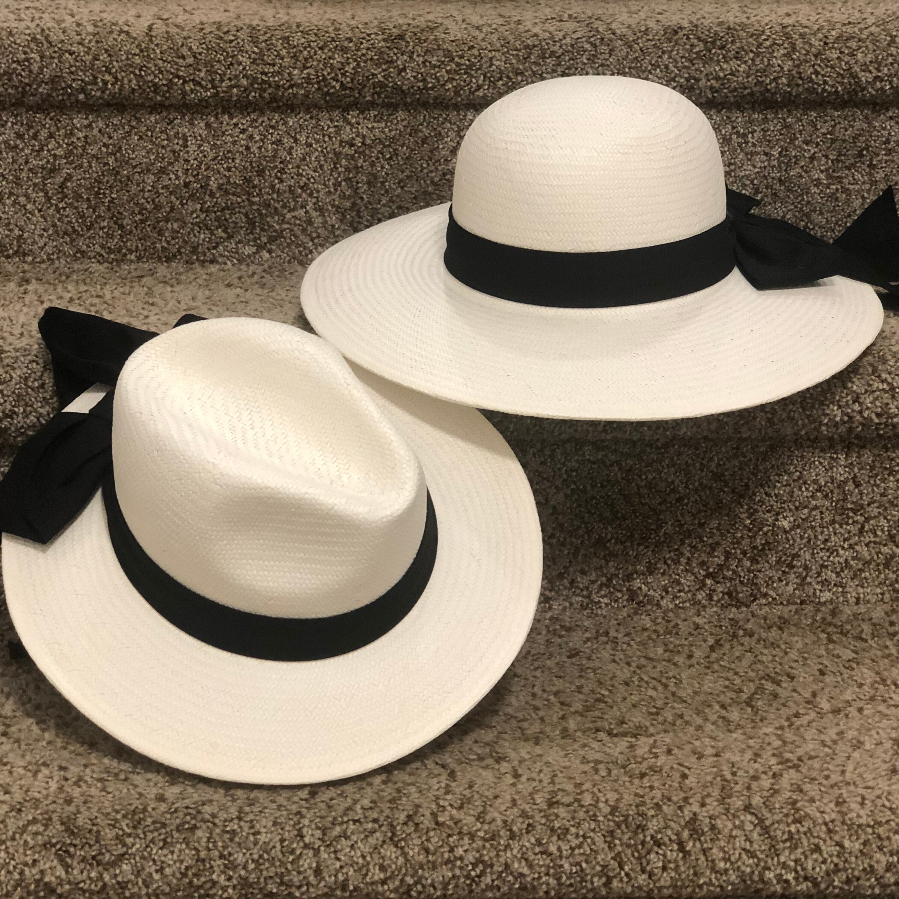 Panama Hat Women Safari Hat Fedora Hat 