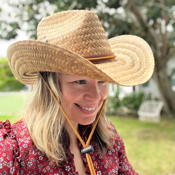 Inspirar Especialmente Anotar Sombrero de vaquero de hoja de palma sombrero de campo - Etsy México