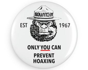 Squatchy (Button Magnet)