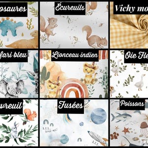 Cartable maternelle personnalisable en velours image 7